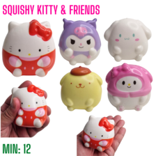 TO-SQUISHKITTYMINI - SQUISHY KITTY & FRIENDS Mini