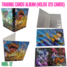 TO-CARDALBUM - Trading Cards Album (Holds 120 Cards)
