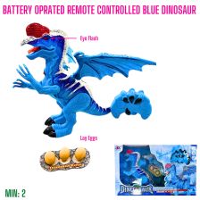 RC-840 - Remote Controlled Blue Dinosaur