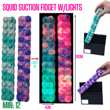 TO-SQUIDLIGHT - Squid Suction Fidget With Lights