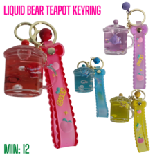 TO-LIQUIDBEARPOT - Liquid Bear Teapot Keyring