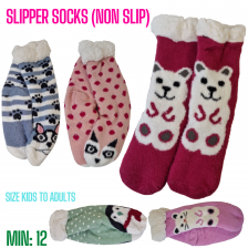 MI-SLIPPERSOCK2 - Slipper Socks (Non Slip)