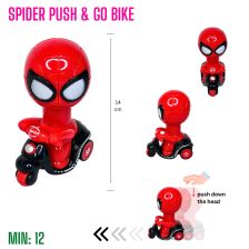 DC-SPIDERBIKE - Spider Push & Go Bike