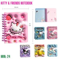 ST-KITTYNOTEBOOK - Kitty & Friends Notebook