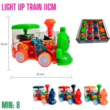 TO-TRAIN11 - LIGHT UP TRAIN 11CM