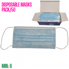 MI-MASKS - Disposable Masks Pack/50