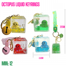TO-LIQUIDOCTOPUS - Octopus Liquid Keyrings