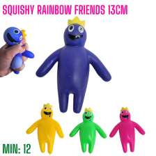 TO-SQUISHFRIENDS - SQUISHY RAINBOW FRIENDS 13 CM