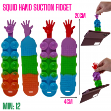 TO-SQUIDHAND - Squid Hand Suction Fidget